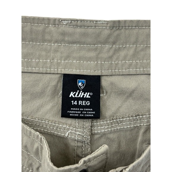 Kühl Kilffside Convertible Women Beige Pants Sz 14 Regular - Picture 2 of 5